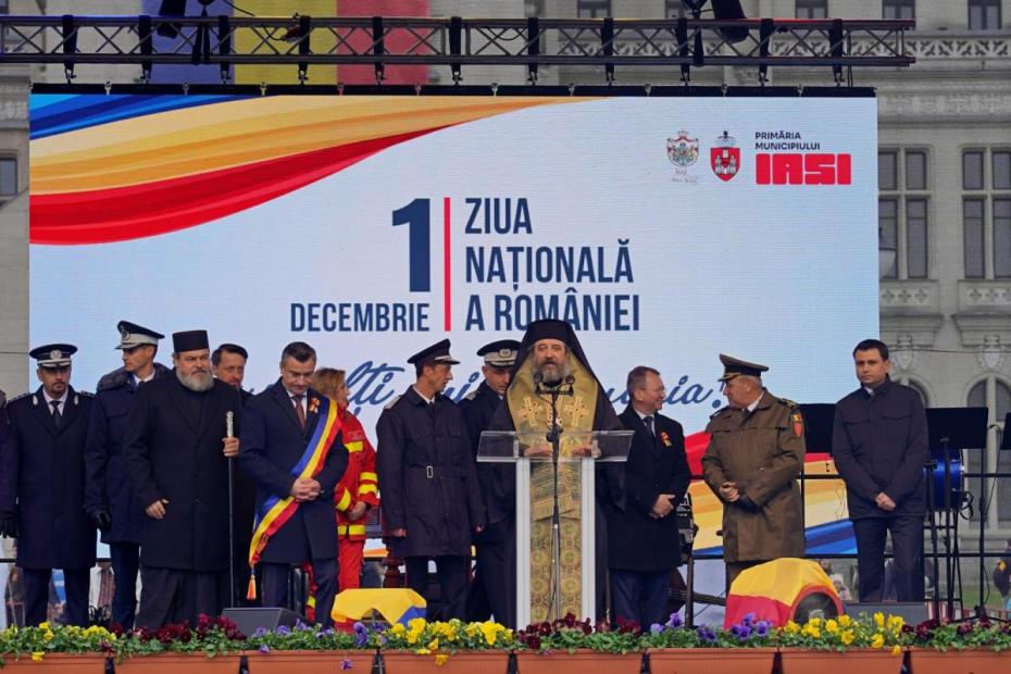 Ziua României, la Iași: „În unire să rămânem, în unire să mulțumim, în unire să înmulțim faptele cele bune” / Foto: Flavius Popa